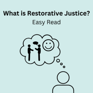 What is Restorative Justice? Easy Read