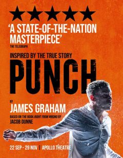 Punch West End poster (c) Marc Brenner